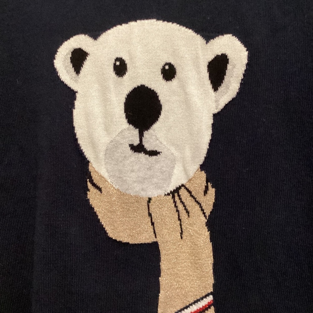 Tommy Hilfiger Women's Cotton Graphic Crewneck Sweater, size XL - Picture 5 of 7